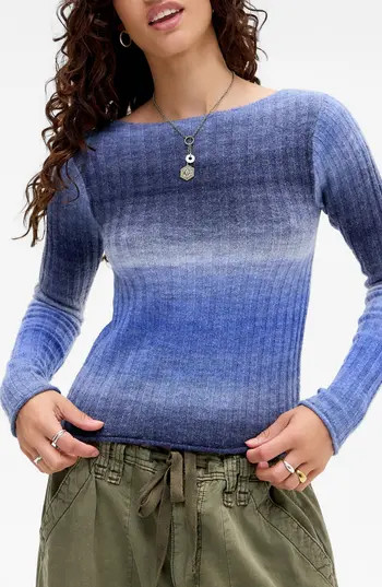 BDG Urban Outfitters Ombré Stripe Sweater in Blue at Nordstrom Rack, Size Small | Nordstrom Rack