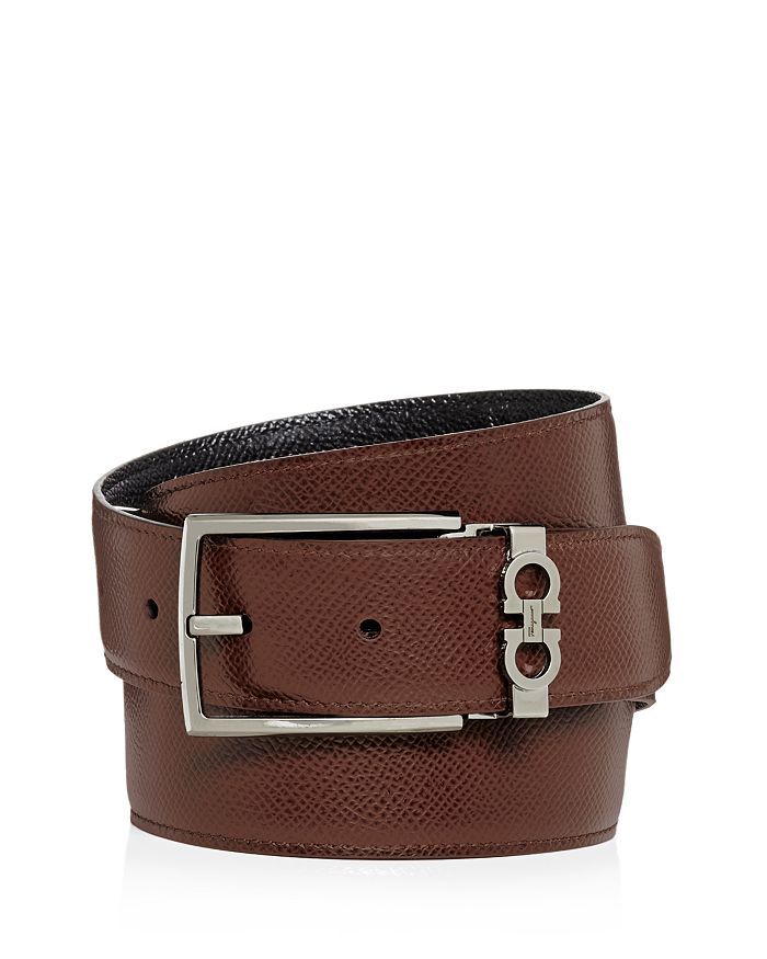 Men's Gancini Keeper Reversible Leather Belt | Bloomingdale's (US)