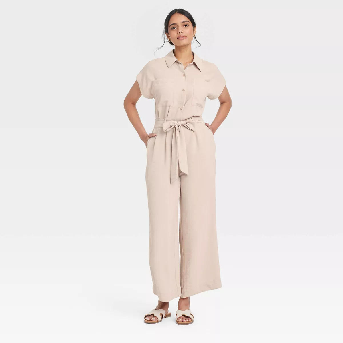 Women's Short Sleeve Jumpsuit - A New Day™ | Target