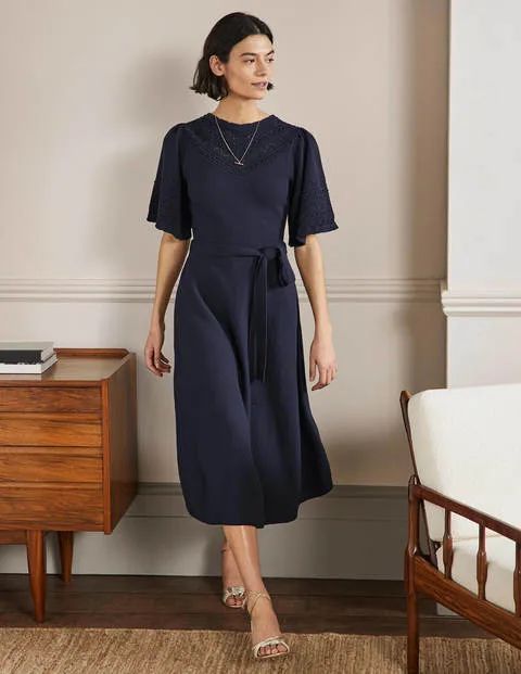 Wide Sleeve Knitted Dress | Boden (US)