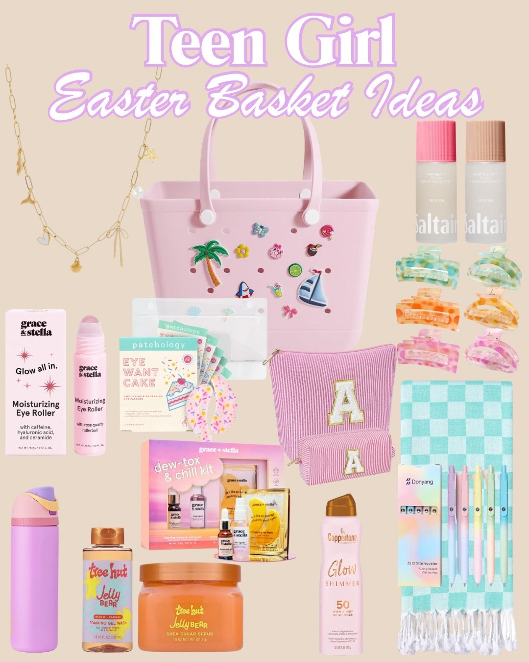 Teen Girl Easter Basket Ideas 🐣💗

If you’re building an Easter basket for a tween/teen girl, think cute + practical + a little trendy ✨

Beauty favorites, cozy finds, sweet treats, and a few “TikTok made me buy it” goodies make it feel fun without being baby-ish.

Everything linked here is teen-approved and perfect for spring 🫶🏼🌸

#LTKspring #EasterBasketIdeas #TeenGirlGifts #MomFinds #LTKunder50 #SpringGiftGuide #TweenMom

#LTKSeasonal #LTKBeauty