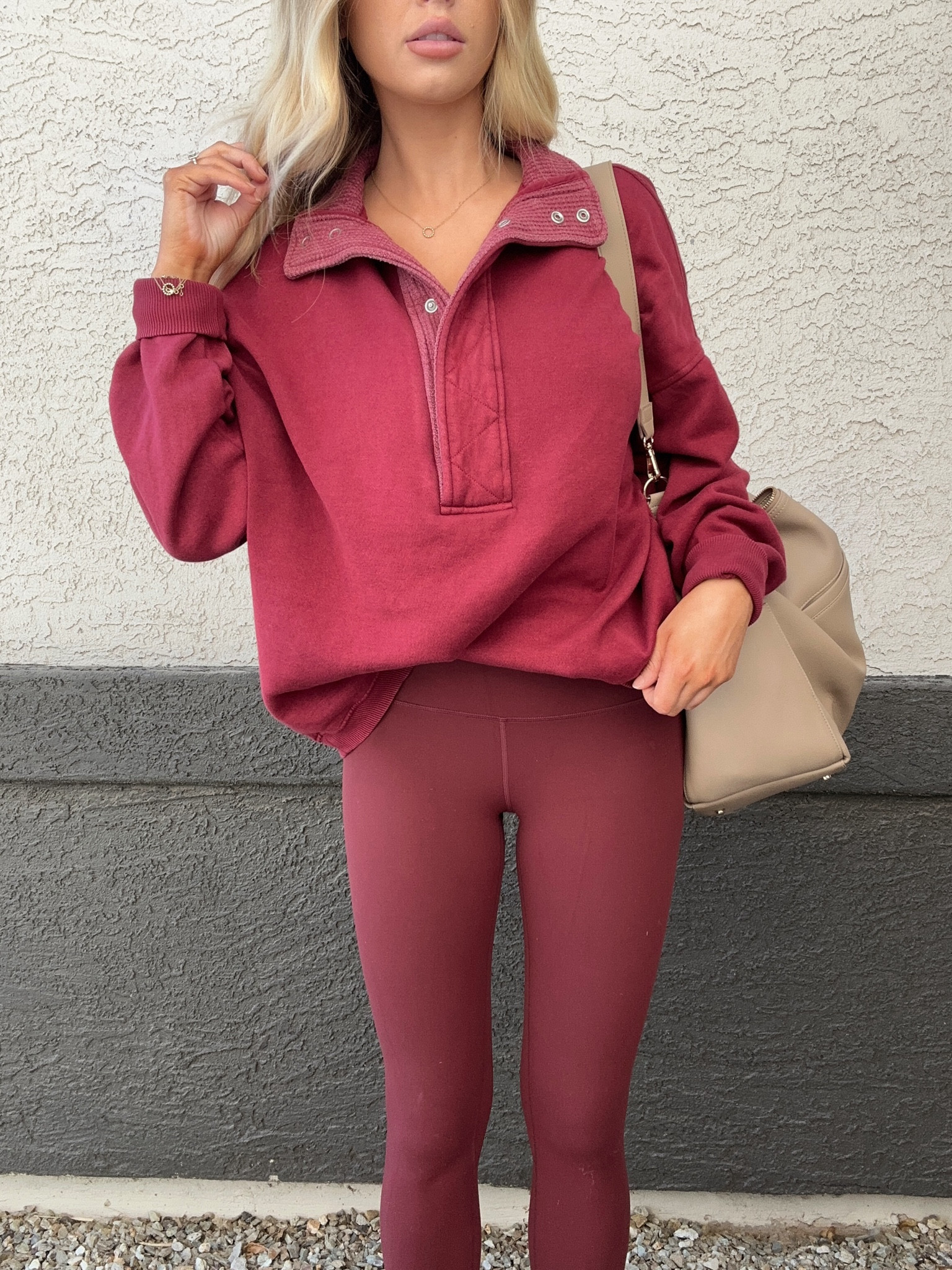 Obsessed with this color lately 😍 wearing this outfit on repeat!! Wearing size s in both 

#LTKFindsUnder100 #LTKSaleAlert #LTKFindsUnder50