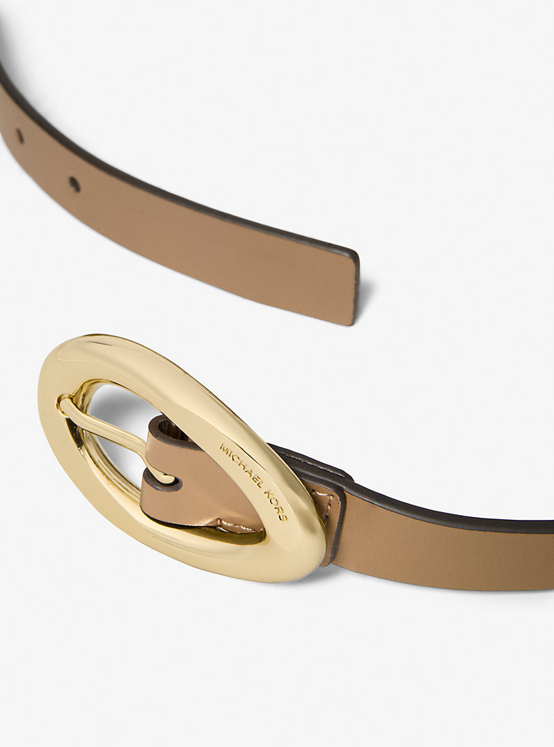 Leather Belt | Michael Kors US