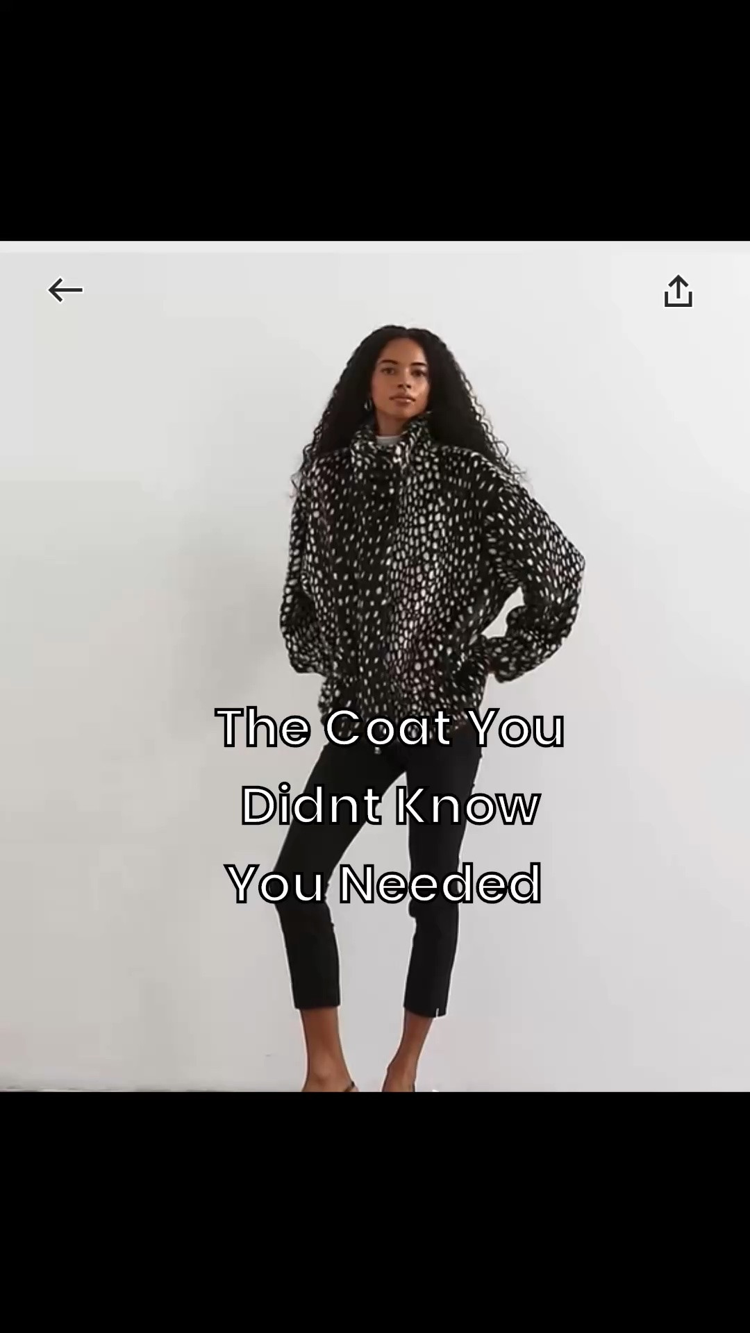 Didn’t know my closet needed this.

Deer print is having a moment, and this is such a fun take on the trend. It’s a really great way to add personality to a look or elevate even the most basic fit. The funnel neck gives it polish, while the peplum hem adds shape and makes the silhouette feel a little more special.

Style tip: keep everything underneath simple and let the jacket be the personality.

#LTKgrwm #LTKootd #LTKSeasonal