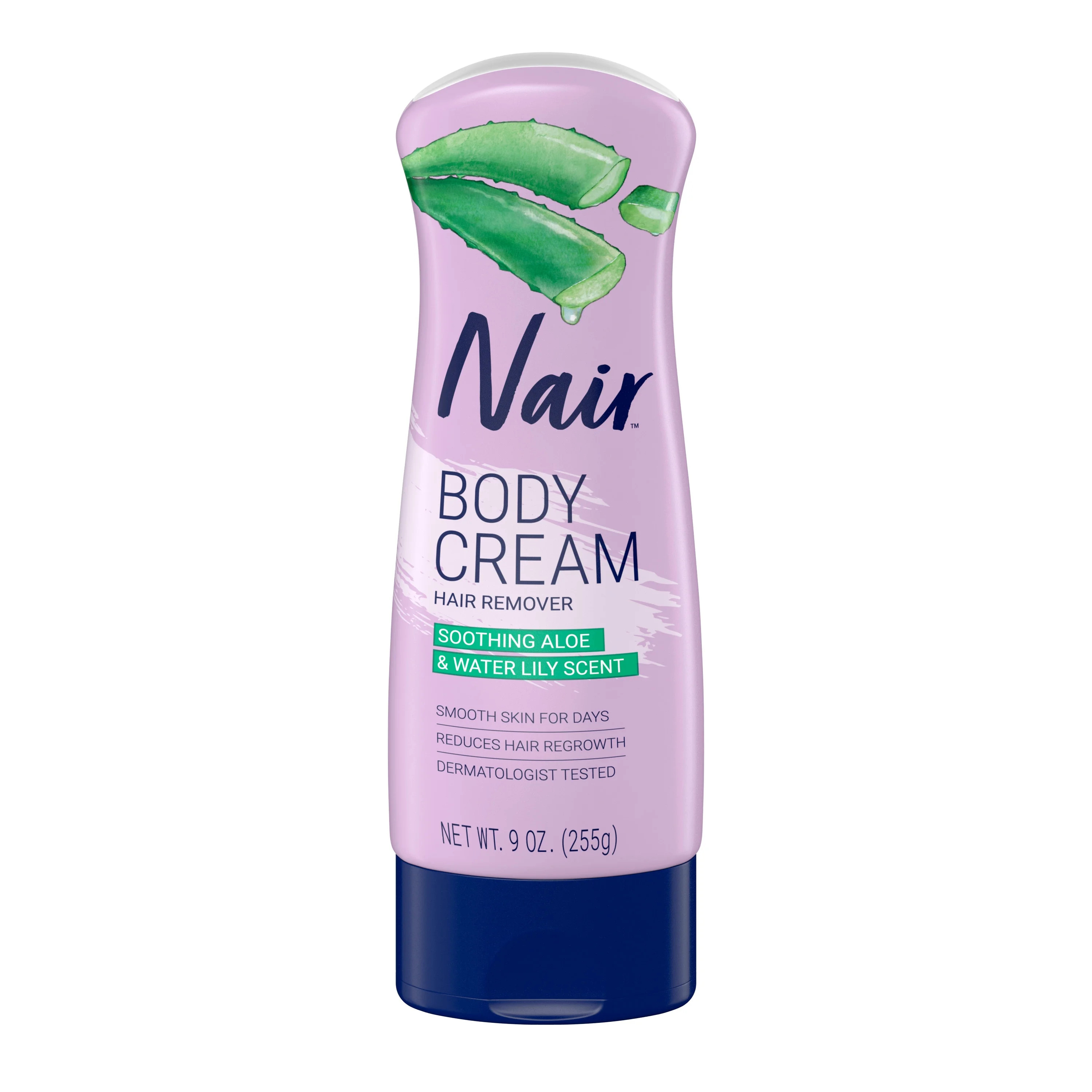 Nair Aloe & Water Lily Hair Removal Body Cream, 9.0 oz. - Walmart.com | Walmart (US)