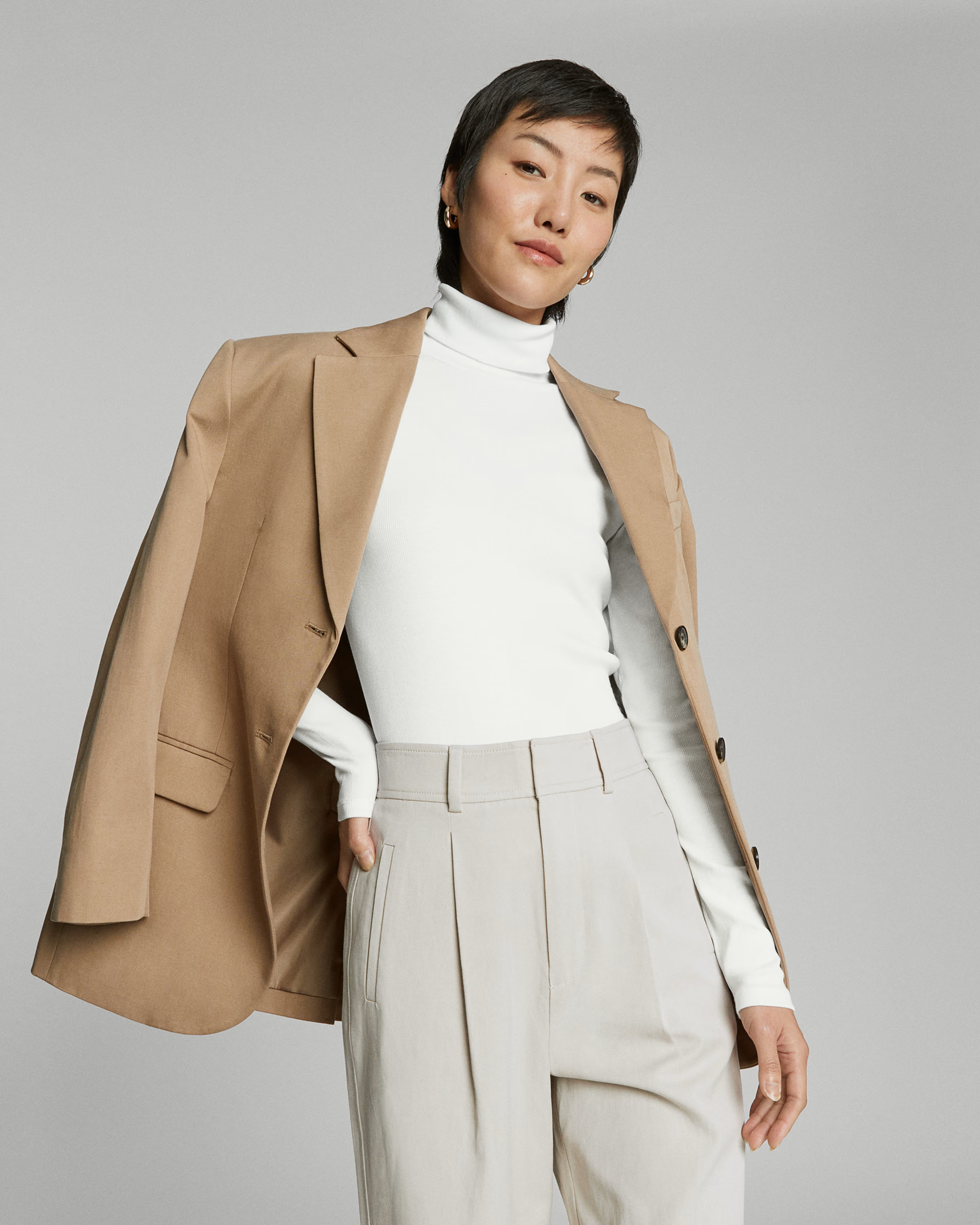 The Pima Micro-Rib Turtleneck | Everlane