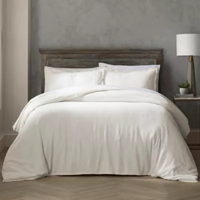 Highline Bedding Co. Reese 3-Piece King/California King Duvet Cover Set in Grey | Bed Bath & Beyond