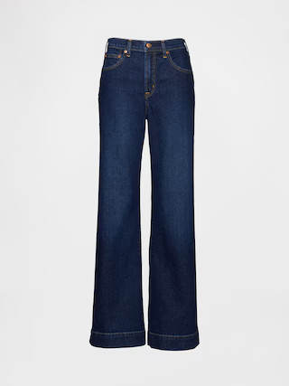High Rise Relaxed Flare Jeans | Gap (US)