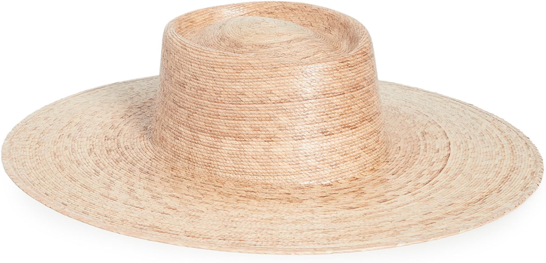 Lack of Color Women's Palma Wide Boater Hat, Natural, Tan, S-M at Amazon Women’s Clothing store | Amazon (US)