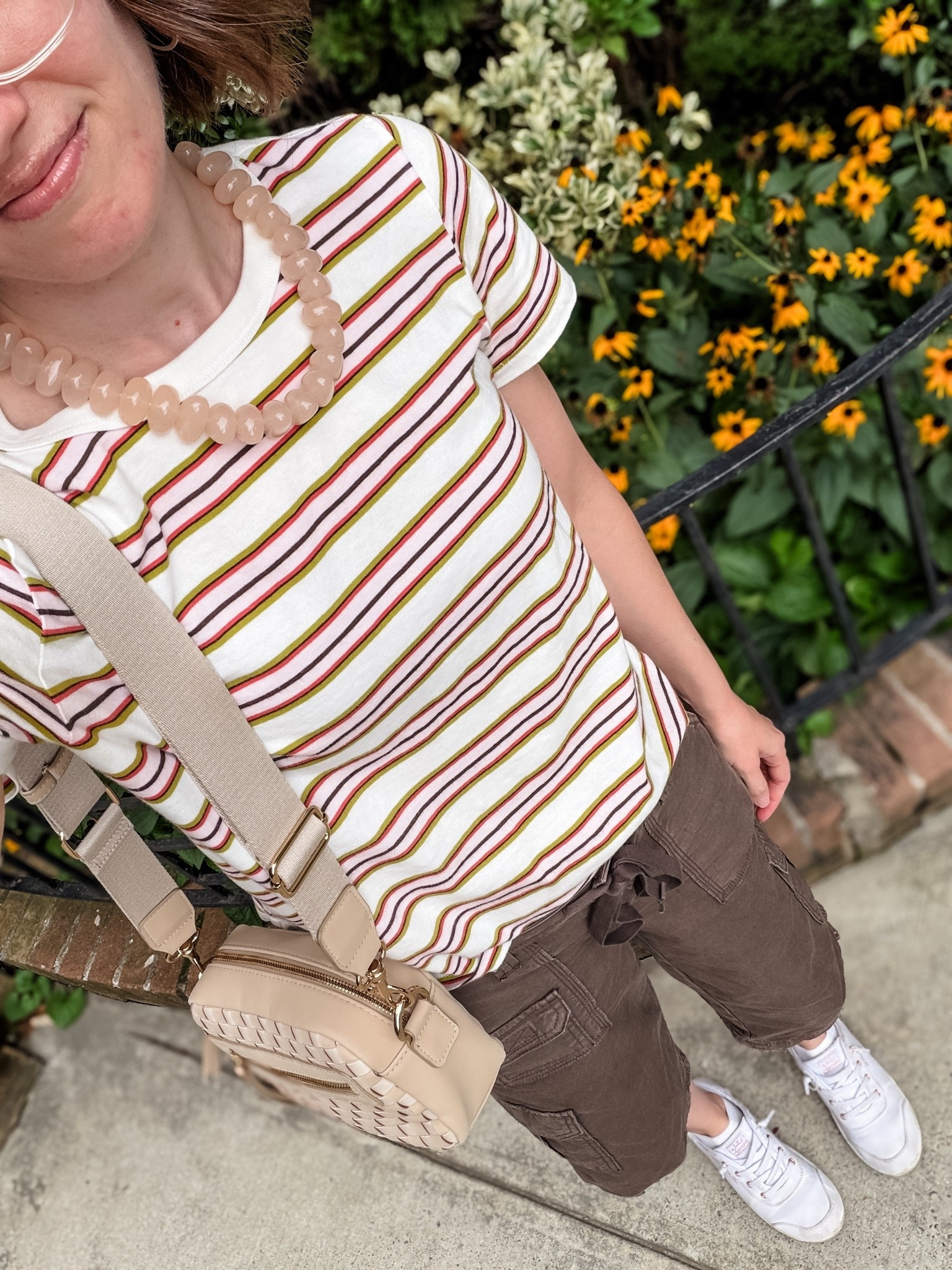 Tee: TTS
Brown Capris: TTS
Sneakers: TTS

#LTKootd #LTKSeasonal #LTKdayinmylife