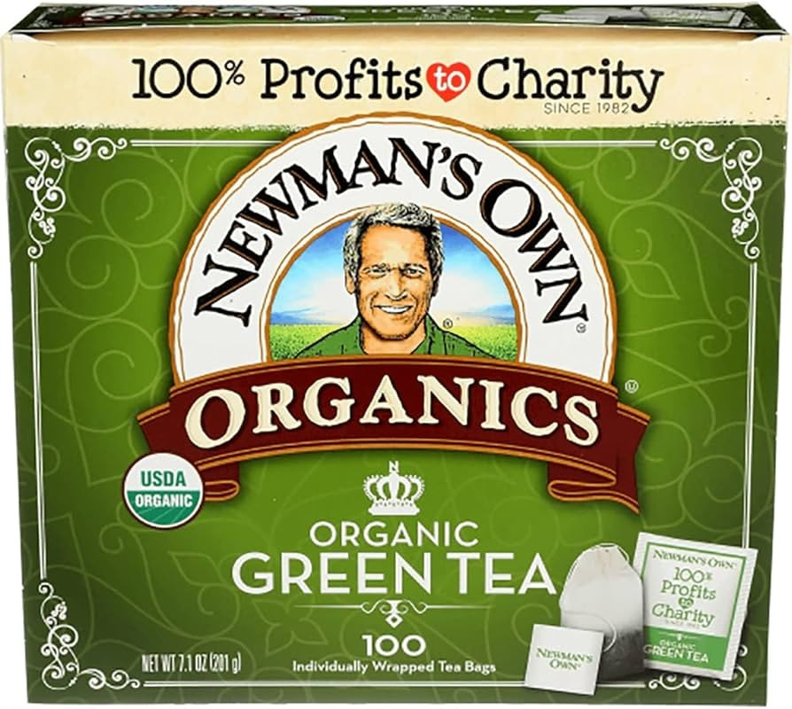 Generic Newman Organic Green Tea 100 Individually Wrapped Tea Bags | Amazon (US)