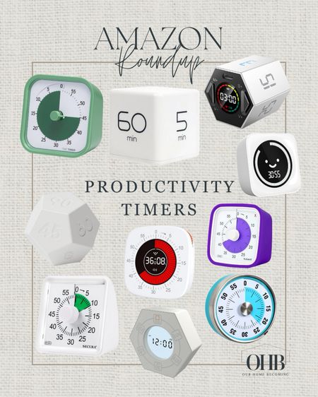 Get things done with these productivity timers from Amazon!

#LTKhome