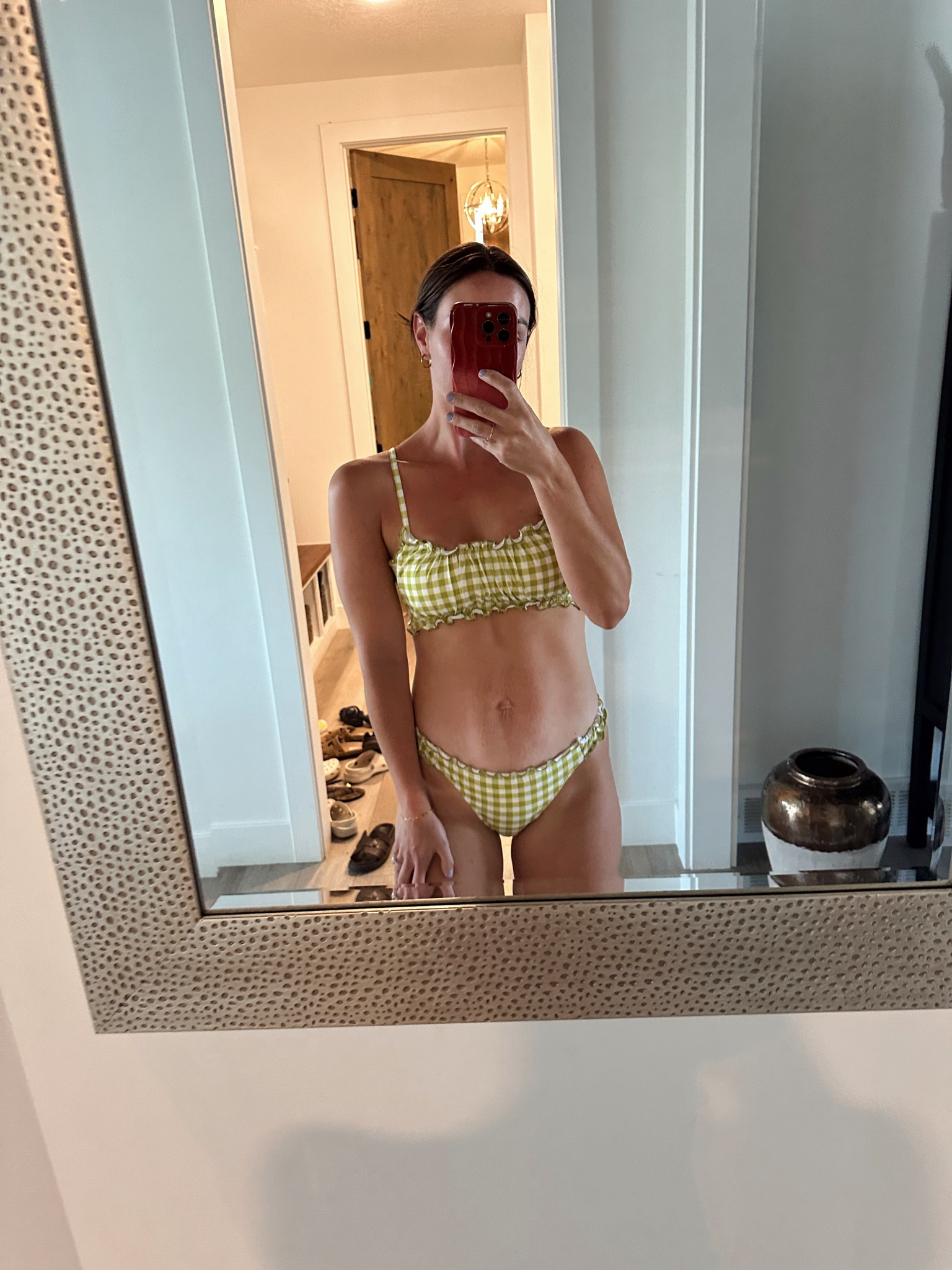 Wearing a medium ♥️

#LTKSummerSales #LTKFindsUnder50 #LTKSwim