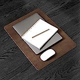 Personalized Leather Desk Pad. Monogrammed Desk Mat. Leather Desk Blotter. Customized Desk Mat. WFH  | Amazon (US)