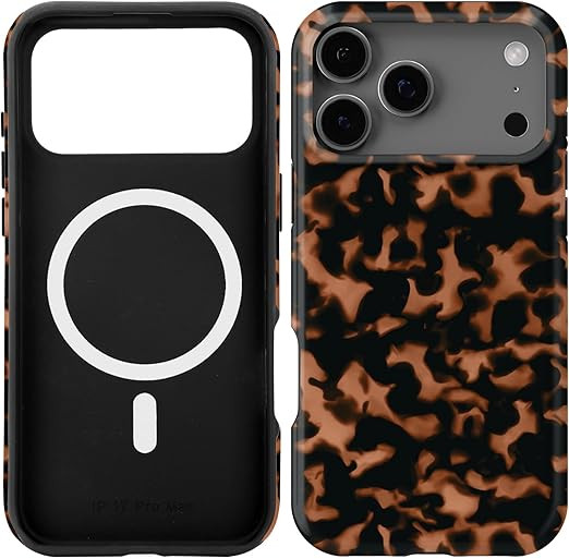 Compatible with iPhone 17 Pro Max Case [8 ft Drop Tested] Compatible with MagSafe - Cute Turtle S... | Amazon (US)