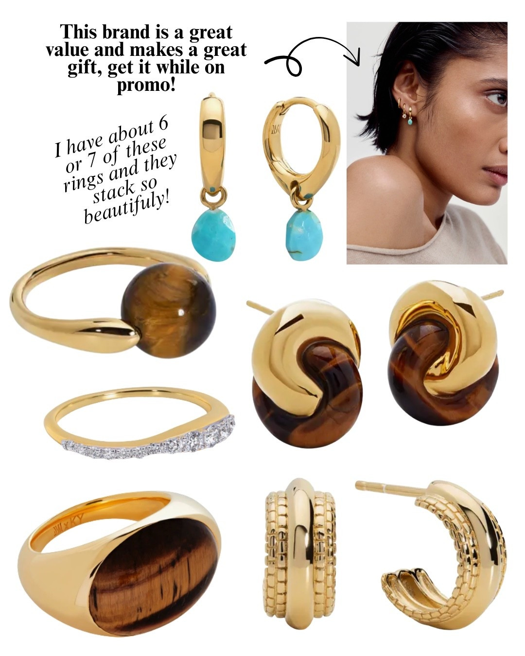 17k plated vermeil - great quality and value!! 
Now on special savings event at Nordstrom. Stacking rings
Great gifts! 

Sale 
Jewelry 


#LTKTravel #LTKSaleAlert #LTKOver40