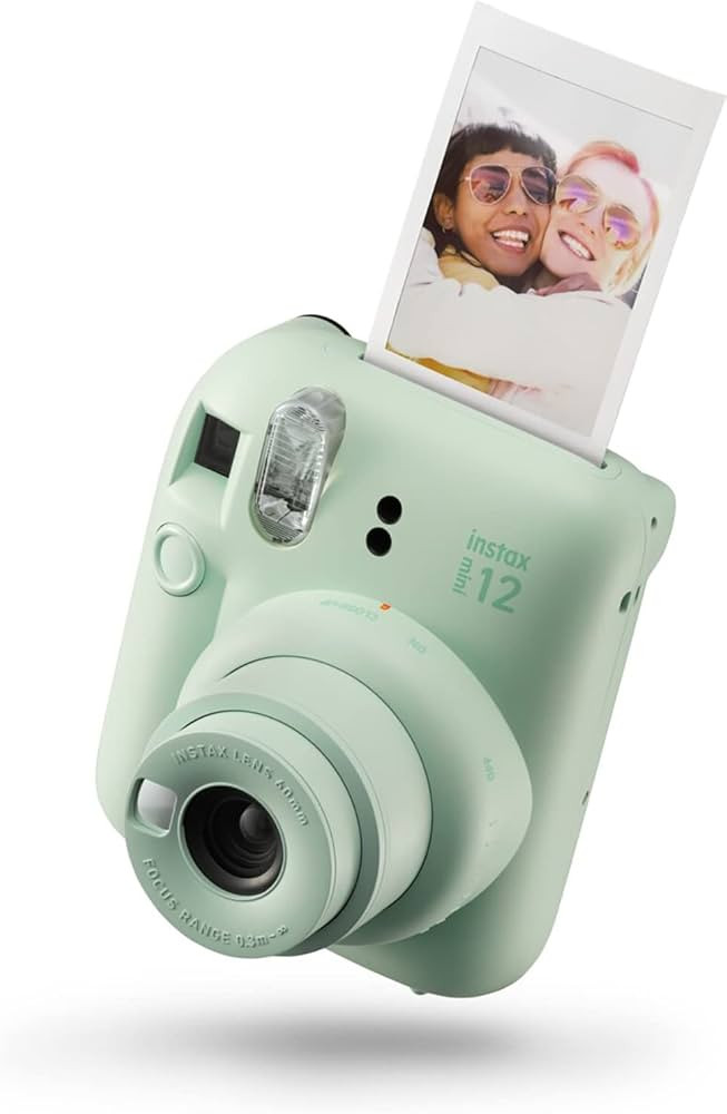 Fujifilm Câmera instantânea Instax Mini 12 - verde menta | Amazon (BR)