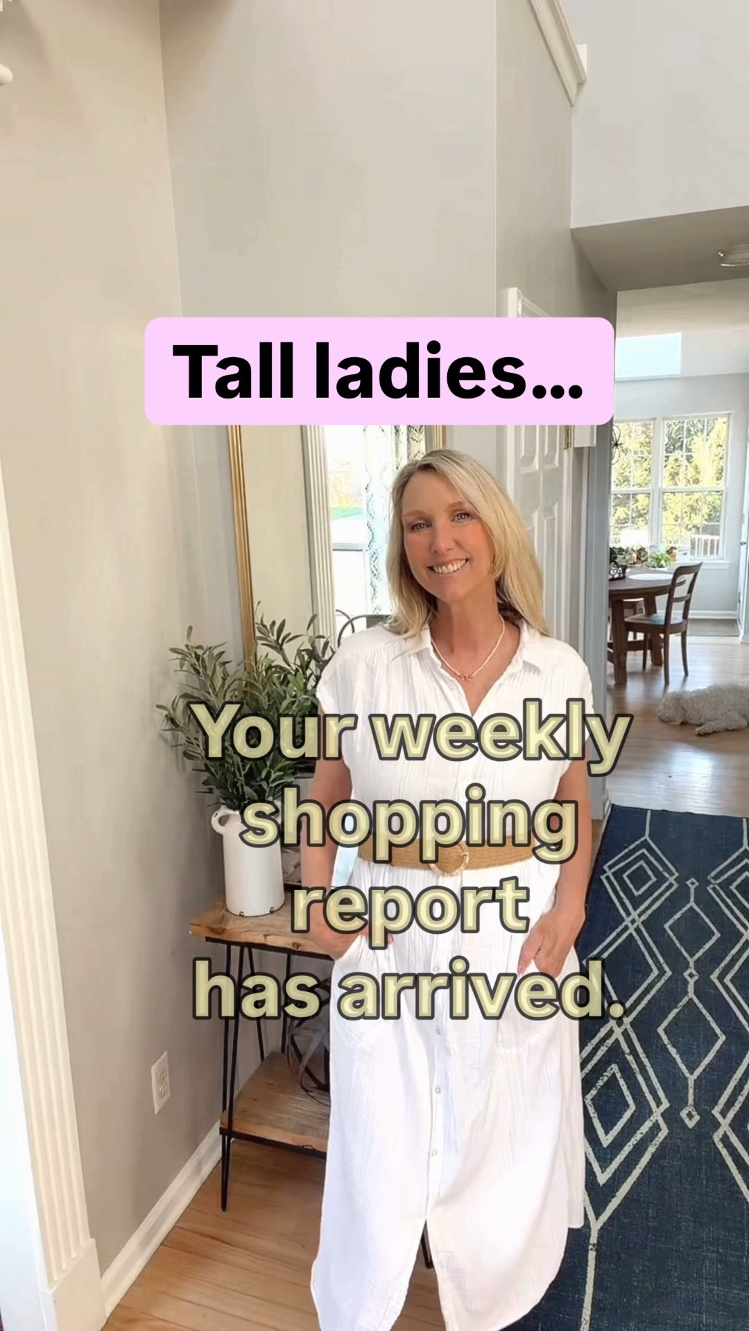 My weekly series-TALL GIRL TUESDAY 

tall outfits, tall summer outfits, tall dresses, tall jeans, tall pants, tall trousers, long inseam, extra long pants, tall girl style, tall fashion, tall girl Tuesday, tall new arrivals, tall mom, tall blonde, tall new arrivals, tall women fashion, tall girl fashion, tall girl, tall women, tall blonde, tall mom

#LTKTall #LTKMidsize #LTKOver40