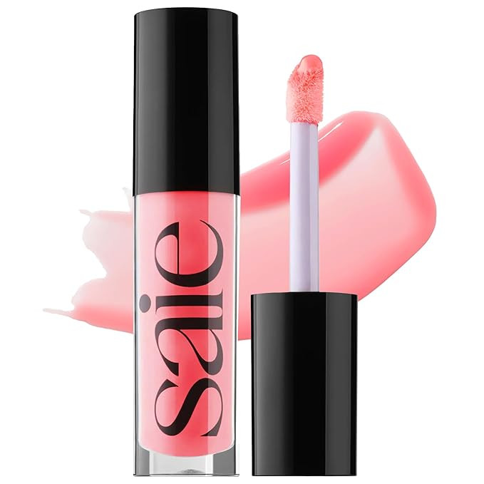 Saie Glossybounce - Hydrating Lip Gloss and Tinted Lip Oil Hybrid with Hyaluronic Acid & Jojoba O... | Amazon (US)