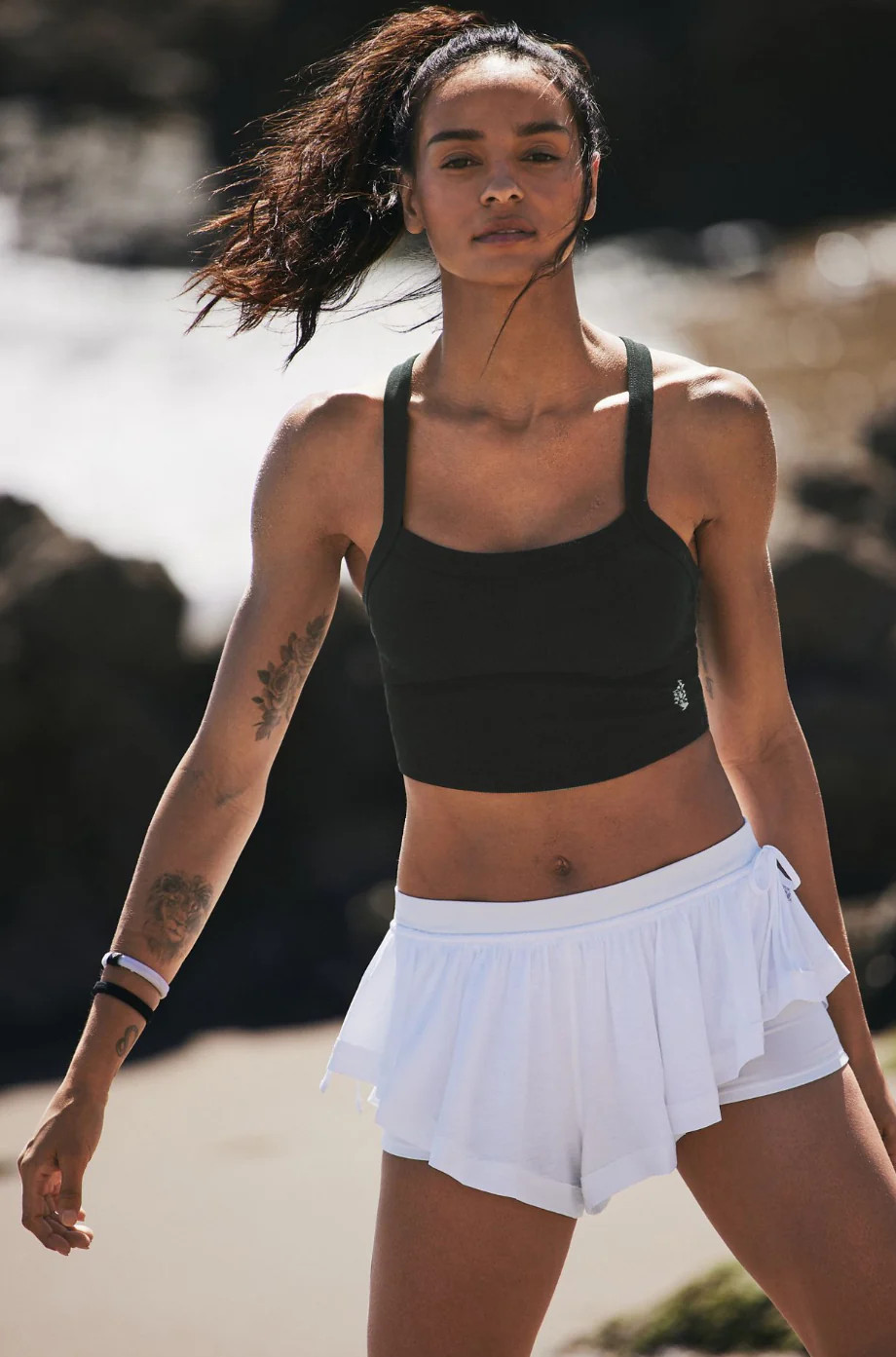 Free People Movement ALL Clear Cami Black / M/L | The Collection TX 