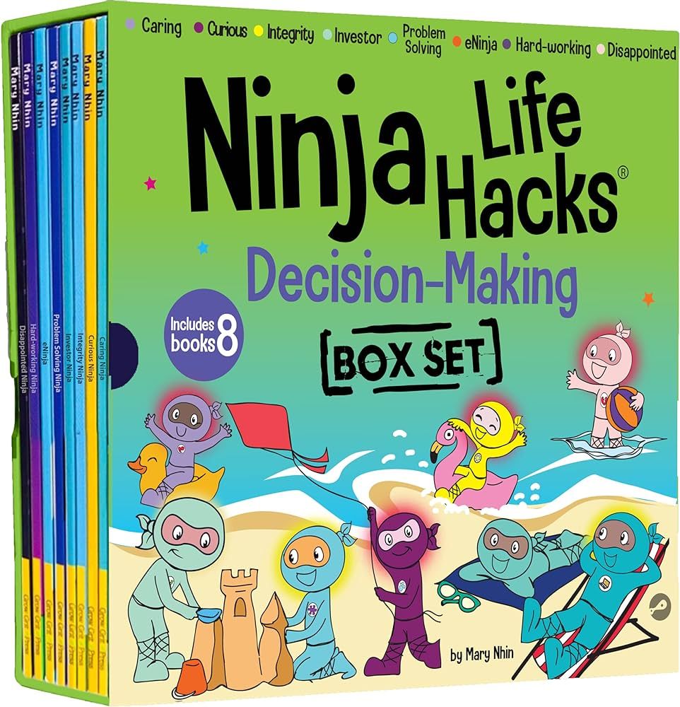 Ninja Life Hacks Decision Making Box Set (Books 57-64: Hard-working Ninja, Disappointed Ninja, In... | Amazon (US)