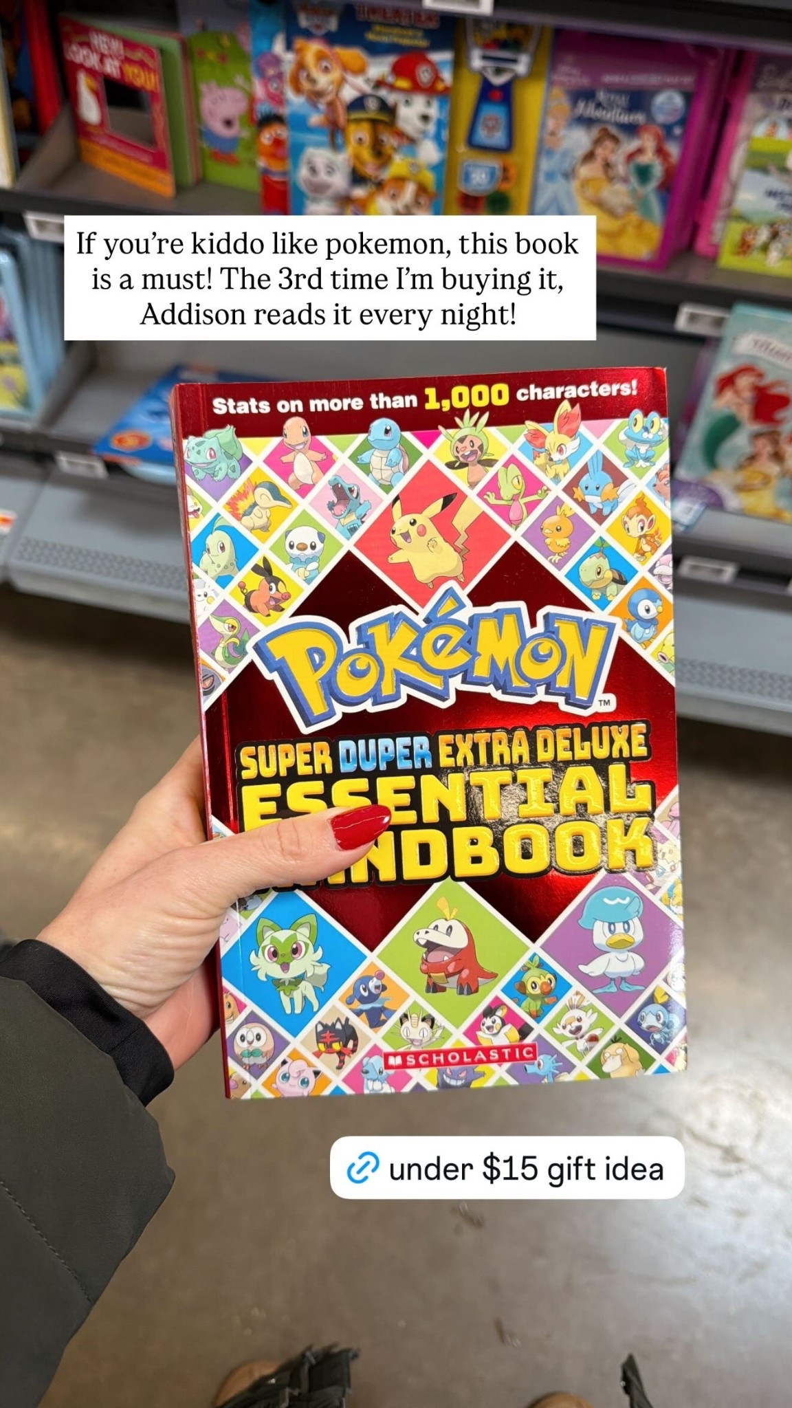 Gift idea for the pokemon lover! Arrives before Christmas. My boys love this book!

#LTKGiftGuide #LTKKids #LTKFindsUnder50