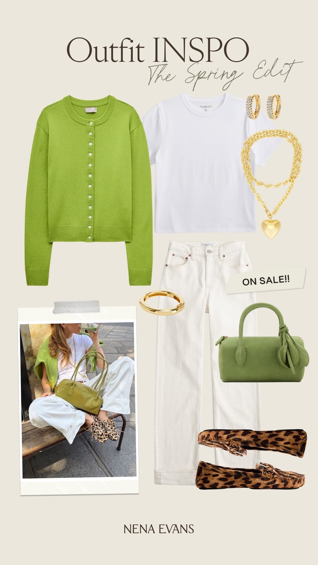 Spring outfit inspo 💚 Extra 20% OFF orders $125+ with code AF20!! 

spring outfit, spring style, spring fashion, white jeans, spring sweater, ecru jeans, denim, casual outfit, mom outfit, postpartum outfit, date night outfit

#LTKSeasonal #LTKSaleAlert #LTKmomlife