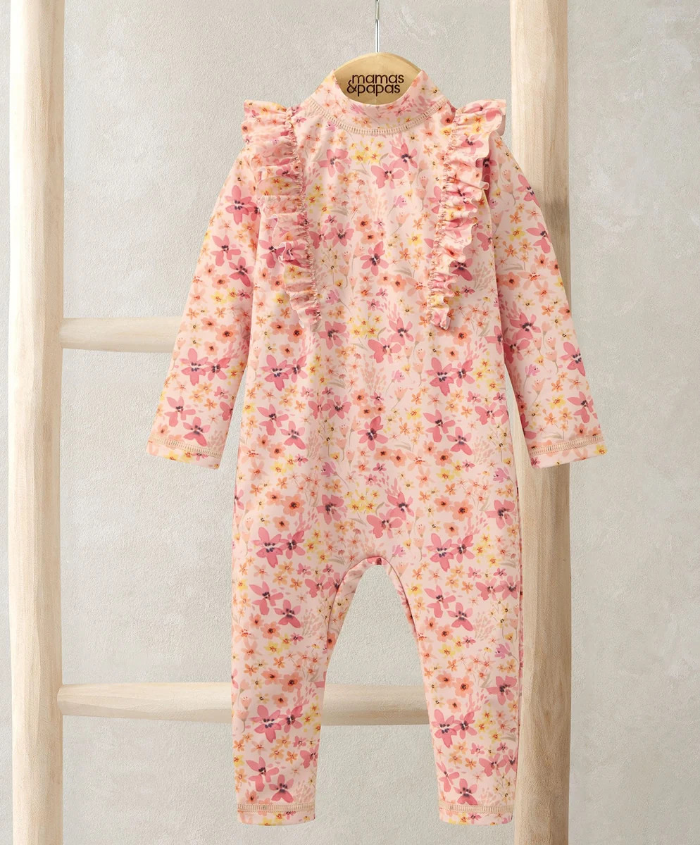 Floral Long Sleeve Rashsuit | Mamas & Papas