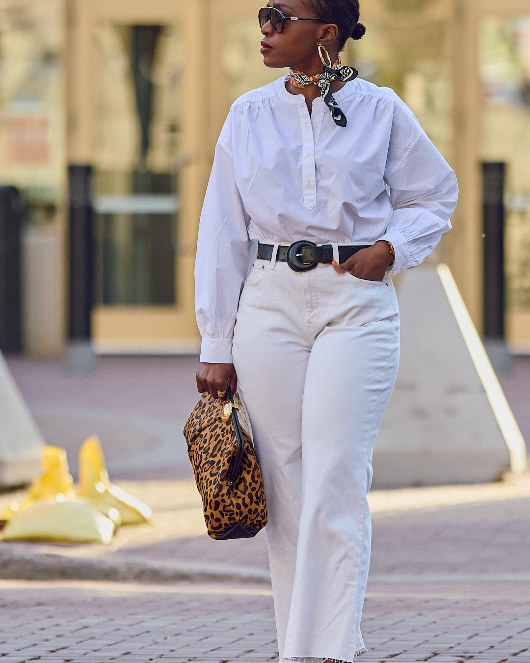 The crispest white cotton shirt, perfect for Summer and only $22! I have it in black also and love it 🤍🖤 Fits TTS but I sized up for an oversized fit | Summer style, classic fashion, women's workwear, affordable style

#LTKootd #LTKOver40 #LTKWorkwear
