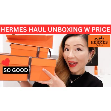 New video https://youtu.be/ORouWEOUJcw sharing my Hermes haul unboxing with price is up on my channel now!! What do you think of my new ins? What's on your Hermes wishlist now? :P

#LTKstyletip #LTKitbag #LTKMostLoved