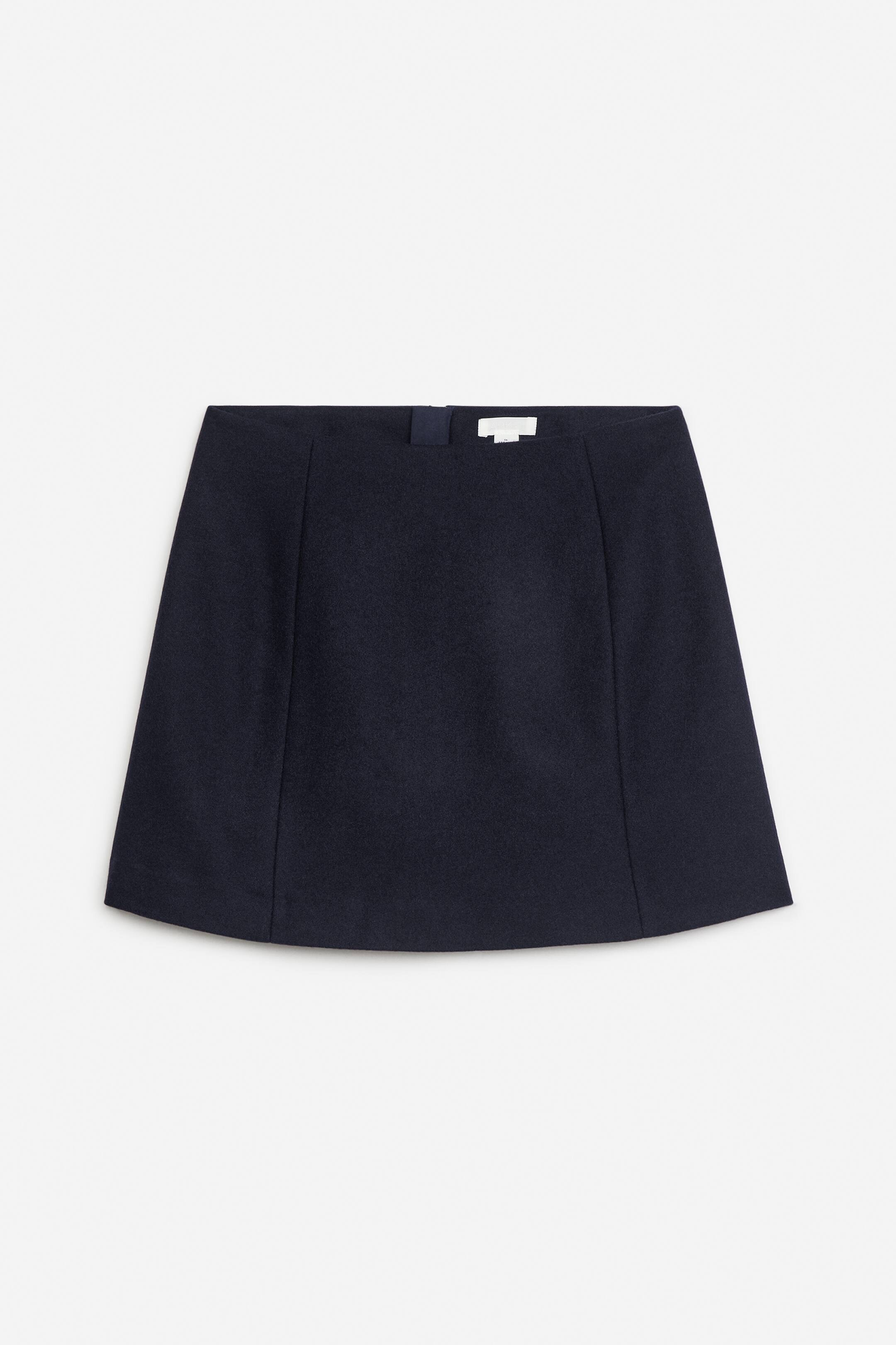 Wollen minirok | H&M (DE, AT, CH, NL, FI)