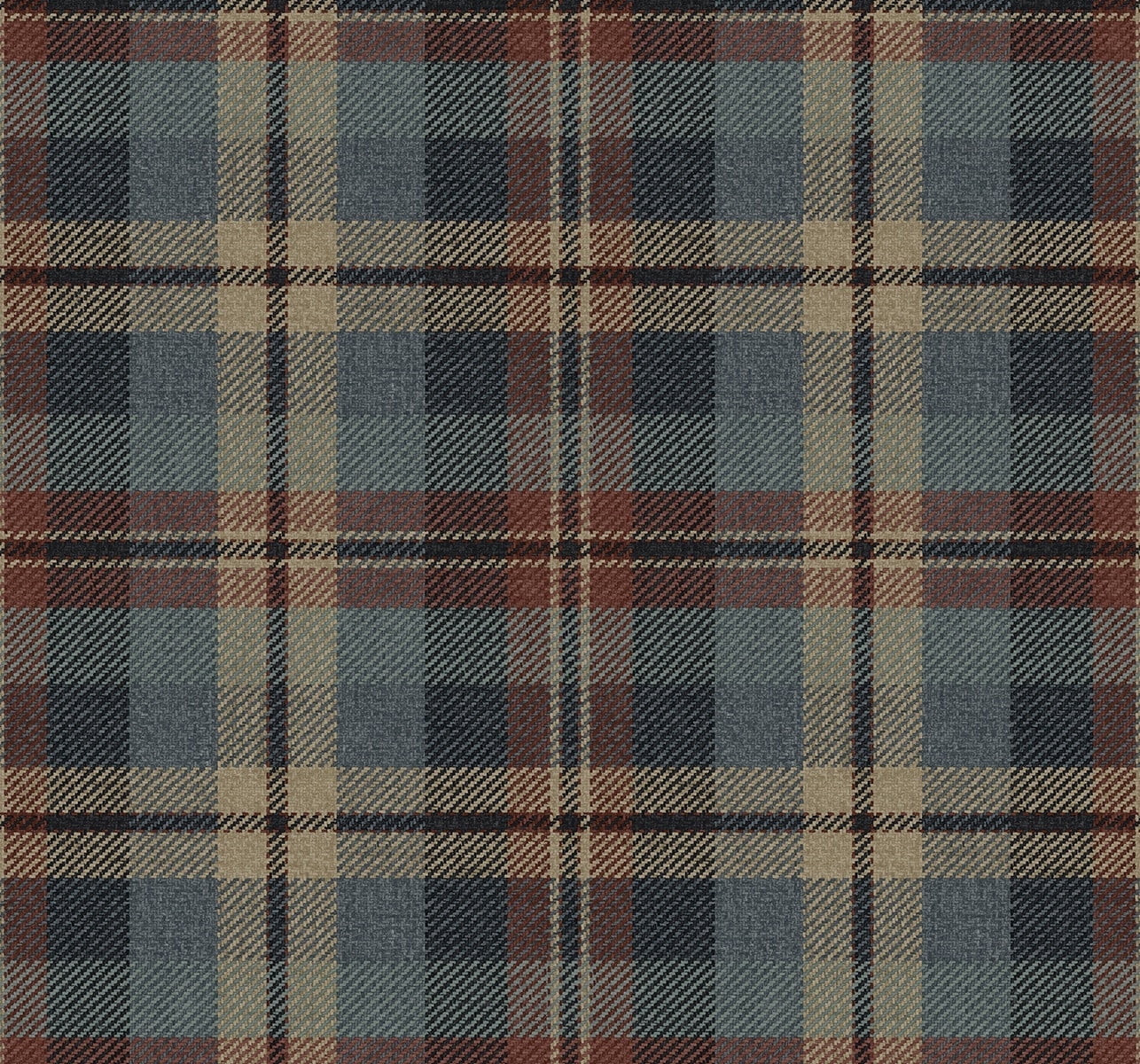 Harry & Grace Americana Thornbury Tailored Plaid Peel and Stick Wallpaper - 20.5 in. W x 18 ft. L... | Walmart (US)