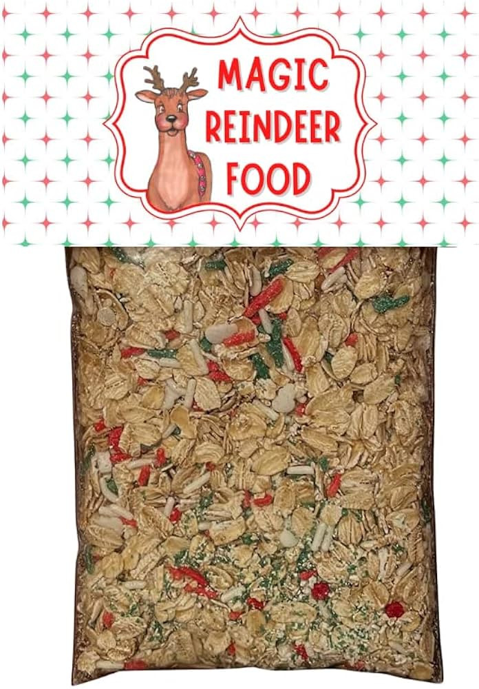 Magic Reindeer Food for Christmas Eve Family Tradition Help Santa and Rudolph Find Your Home | Amazon (US)