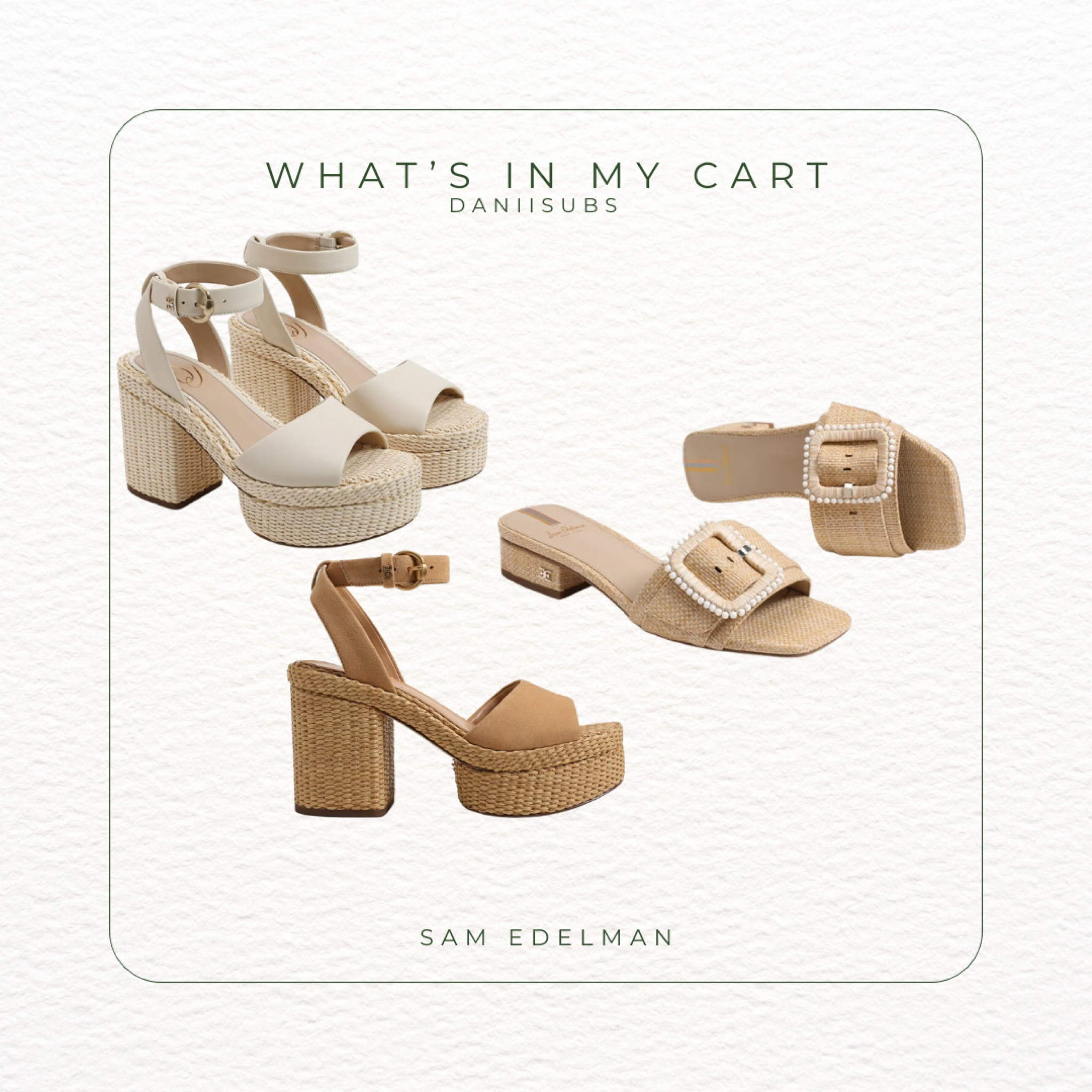 Summer shoes 