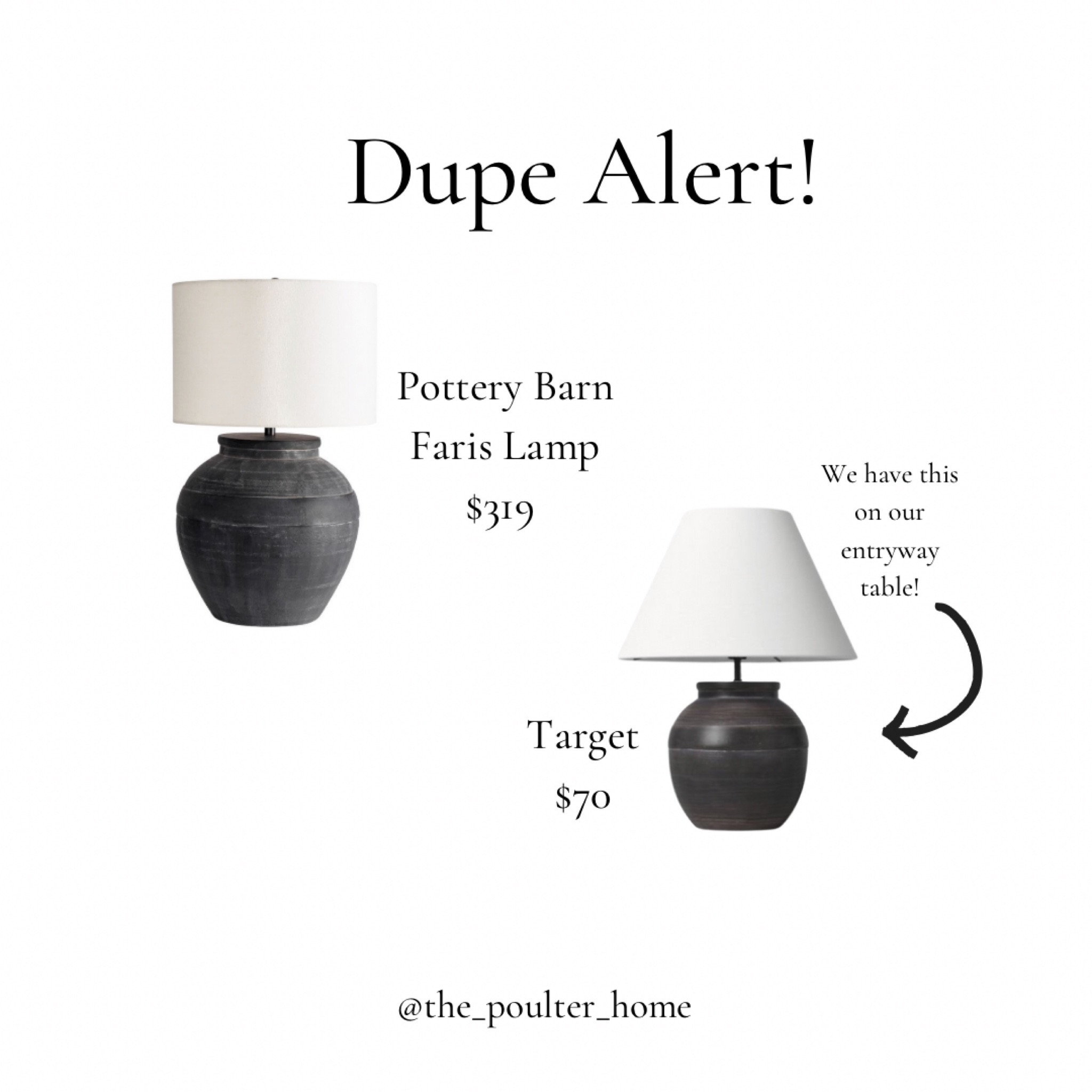 Pottery barn deals faris lamp