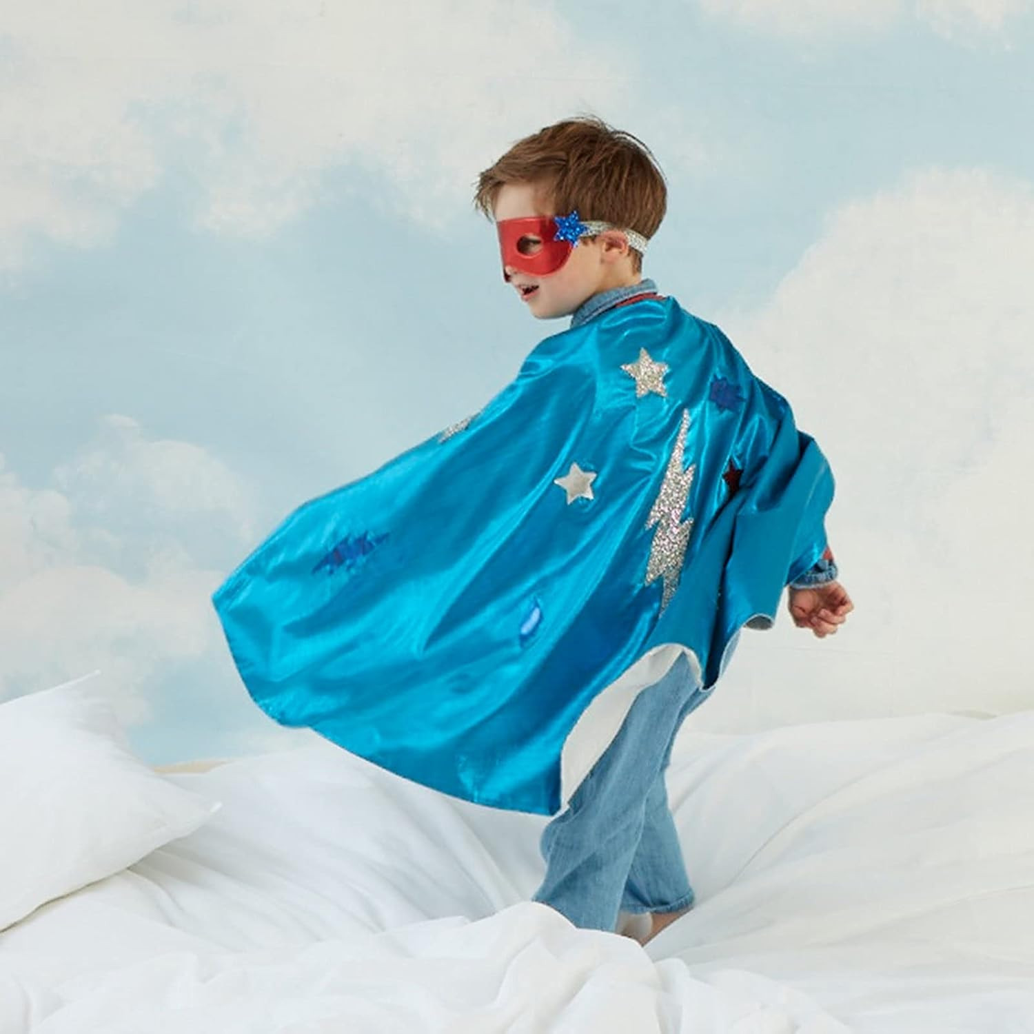 Meri Meri Blue Superhero Costume 3-6 Years (Pack of 1) | Amazon (US)