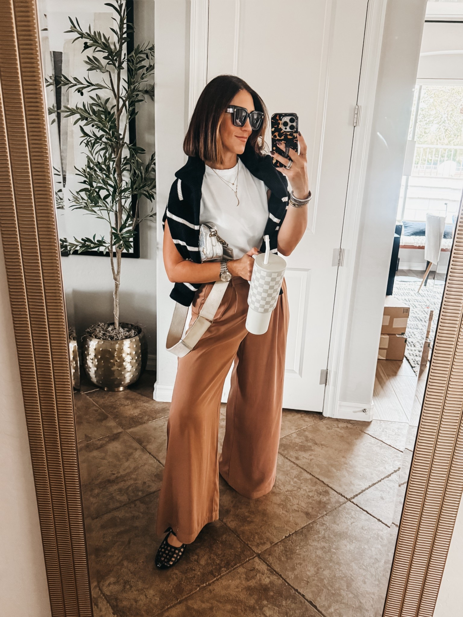 Travel day! ✈️🖤

What I wore on the flight to San Diego! 

Pants - size small
Tee - size small 
Cardigan - size small 
Mary Jane’s - size 8 

#LTKFindsUnder50 #LTKTravel #LTKOver40