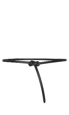 SHASHI Knot Wrap Belt in Black from Revolve.com | Revolve Clothing (Global)