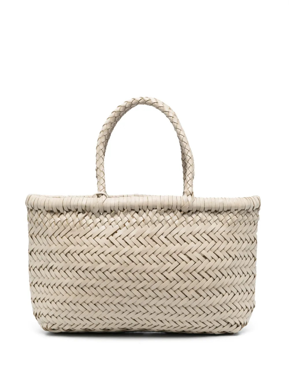 mini Flat Gora leather tote bag | Farfetch Global