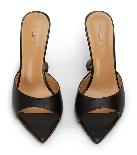 Marcel Black Nappa Heels | Tony Bianco (ANZ)