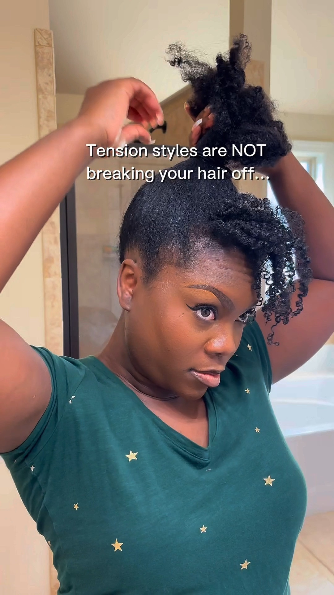 Save this post for later!

Tension isn’t the enemy it’s how we use tension in our natural routine. 

By making sure we pay attention to the level of moisture in our hair, the product ingredients we use, and how often we are using tension, avoiding breakage and vanishing edges can be avoided.

It’s also important to pay attention to how your scalp is responding to certain styles and the level of tension it tolerates. Not every scalp is created equal.

My scalp started to feel a little uncomfortable on day 4 of my high bun and the moment I created a low bun, it felt 10000% better!

Small hair routine changes can make a big difference.


#LTKBeauty #LTKFindsUnder50 #LTKVideo