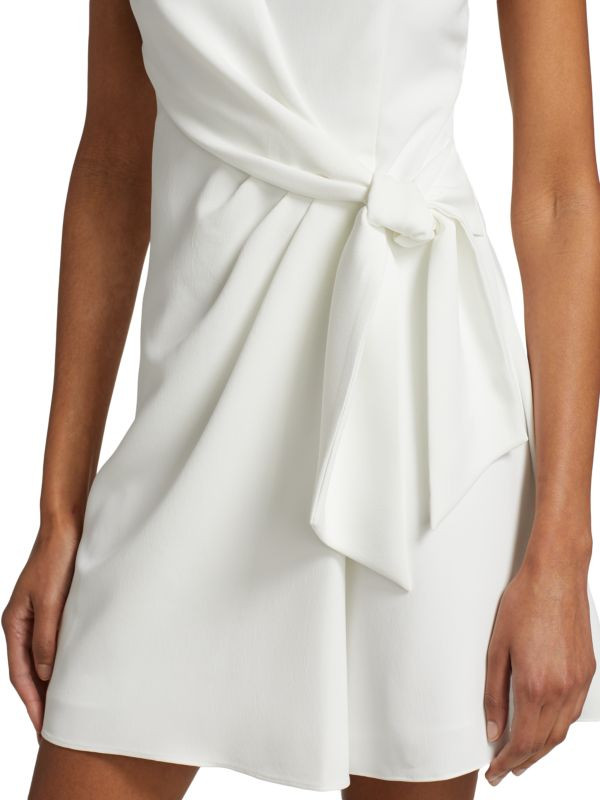Katie Tie Wrap Mini Dress | Saks Fifth Avenue OFF 5TH
