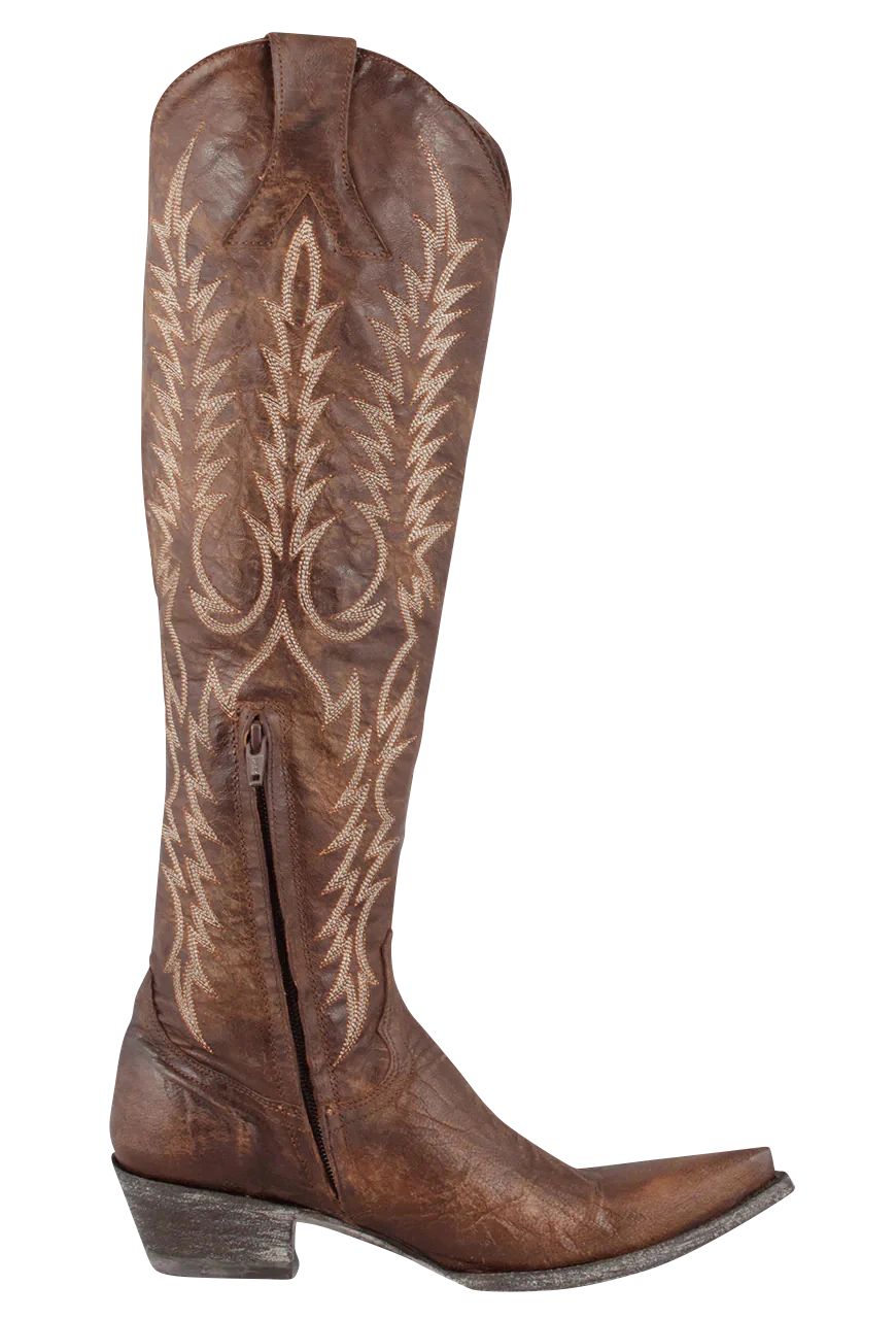 Old Gringo Women's Goat Mayra Cowgirl Boots - Brown | Pinto Ranch