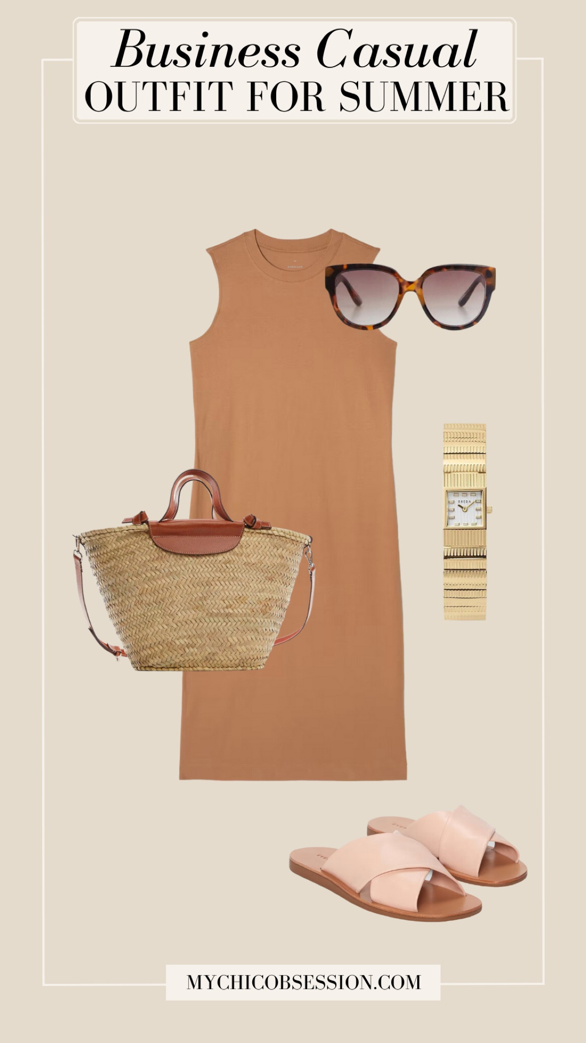 Stay cool and stylish with a sleeveless shift dress in a vibrant summer hue or a playful print. For footwear, choose comfortable sandals or espadrilles.

#LTKstyletip #LTKSeasonal #LTKworkwear