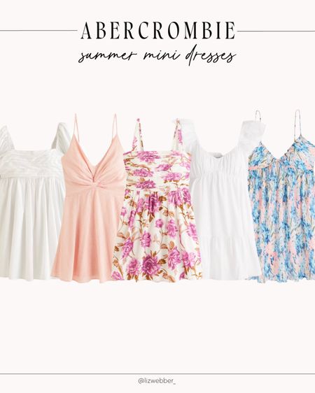 Abercrombie mini dresses for summer! ☀️👗

Floral dress, mini dress, sundress, Abercrombie find, Abercrombie sale, summer outfit inspo, summer style, pastel dress

#LTKstyletip #LTKsalealert #LTKFind