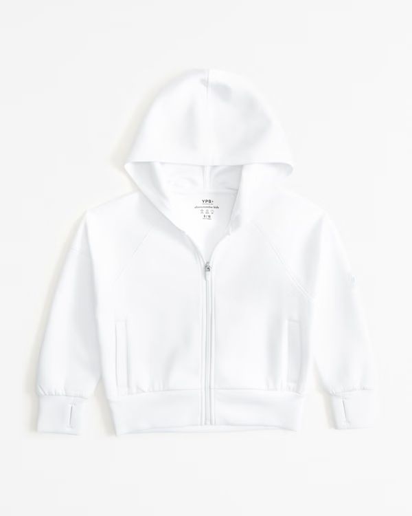 girls ypb neoknit full-zip hoodie | girls tops | Abercrombie.com | Abercrombie & Fitch (US)