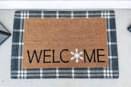 Welcome to winter! The holidays (and their sales) are upon us and I’m updating my house starting with our doormat  

#LTKhome #LTKHoliday #LTKSeasonal