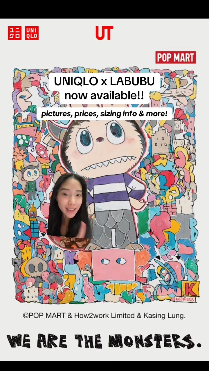 Uniqlo x Labubu collection! 

#uniqlo #labubu #popmart #blindbox #sweatshirt #giftguide 

#LTKFamily #LTKGiftGuide #LTKStyleTip
