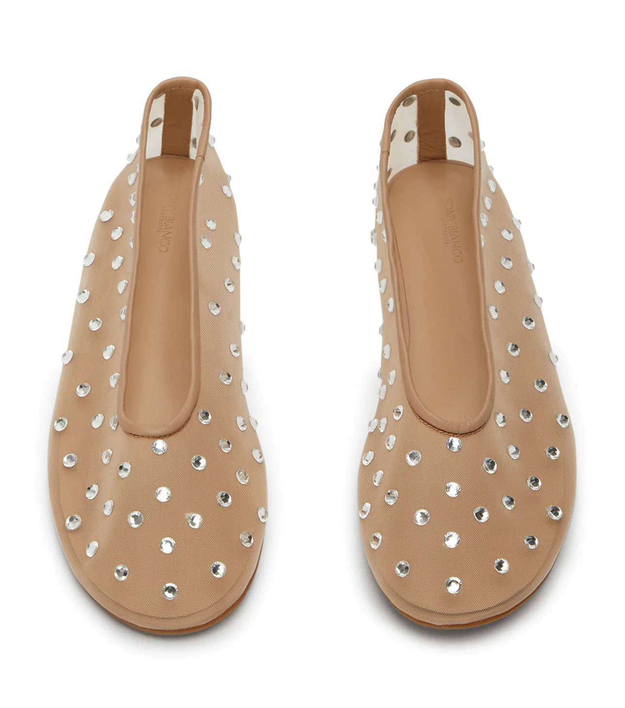 Milo Skin Nylon Flats | Tony Bianco US