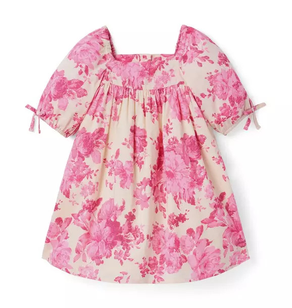 Floral Puff Sleeve Dress | Janie and Jack